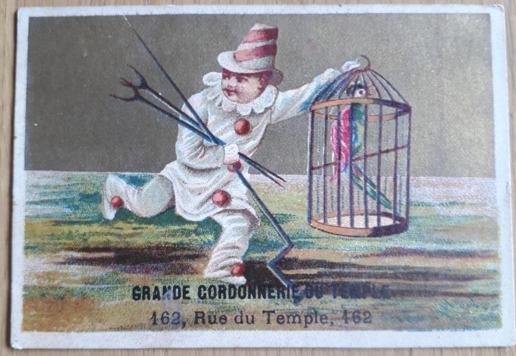 TROIS BELLES ÉDITIONS LITHOCHROMES. DORÉ : PIERROT ET PERROQ, Enlèvement ou Envoi, Avant 1940, Gravure, Comme neuf