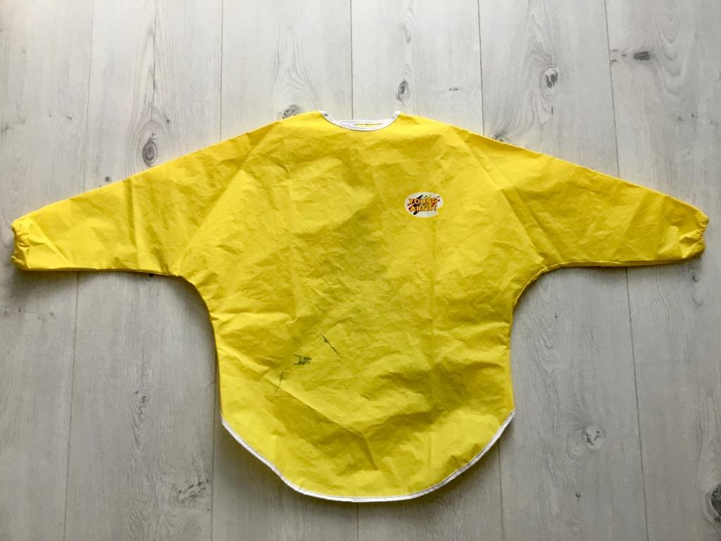 Plastieken (schilders) schort met lange mouwen, Diversen, Ophalen of Verzenden, Gebruikt