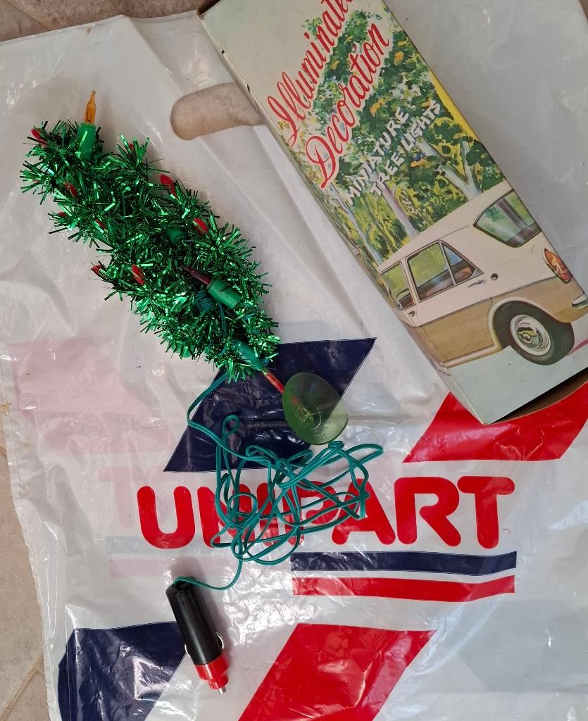 Rare Vintage SAPIN de NOËL éclairant 12V pour Auto Anglaise, Auto-onderdelen, Dashboard en Schakelaars, Oldtimer onderdelen, Nieuw
