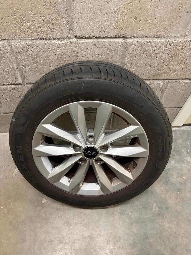 4 Pneus Ete Audi 16 pouces avec jantes, Autos : Pièces & Accessoires, Pneus & Jantes, 16 pouces, Véhicule de tourisme, Pneus été