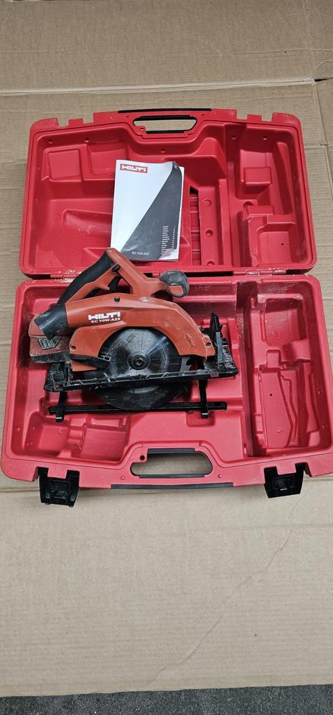 Scie circulaire Hilti SC 70W-A22, Bricolage & Construction, Enlèvement, Comme neuf