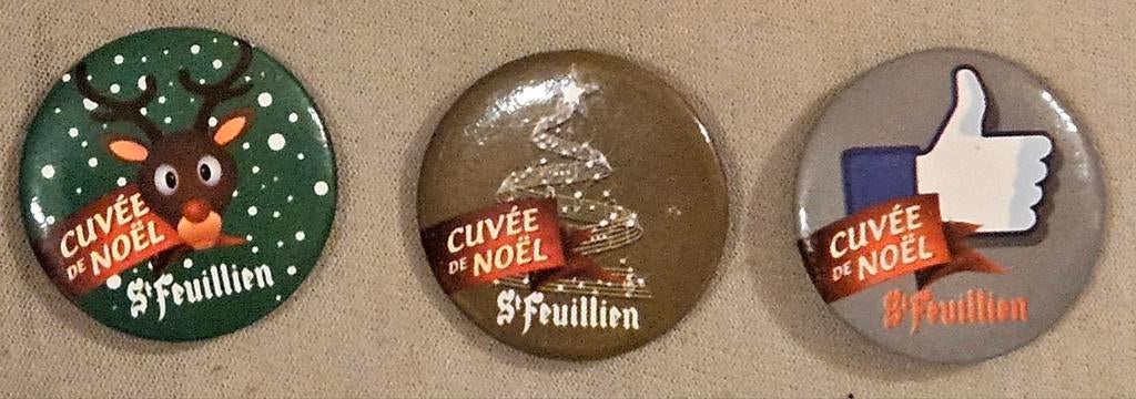 St-Feuillien buttons oldscool vintage
Deze St-Fe, Verzamelen, Biermerken, Ophalen of Verzenden