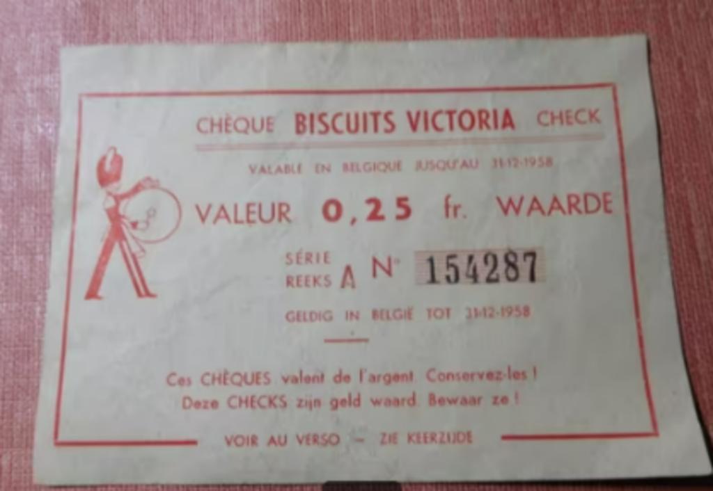 Points biscuits Victoria, Collections, Enlèvement ou Envoi, Utilisé, Autres types