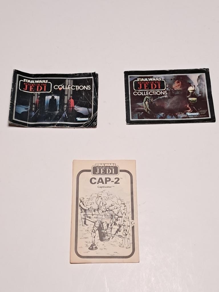 Star Wars vintage orig  lot 63 Notice CAP2 -Catalogue ROTJ, Enlèvement ou Envoi, Utilisé, Figurine