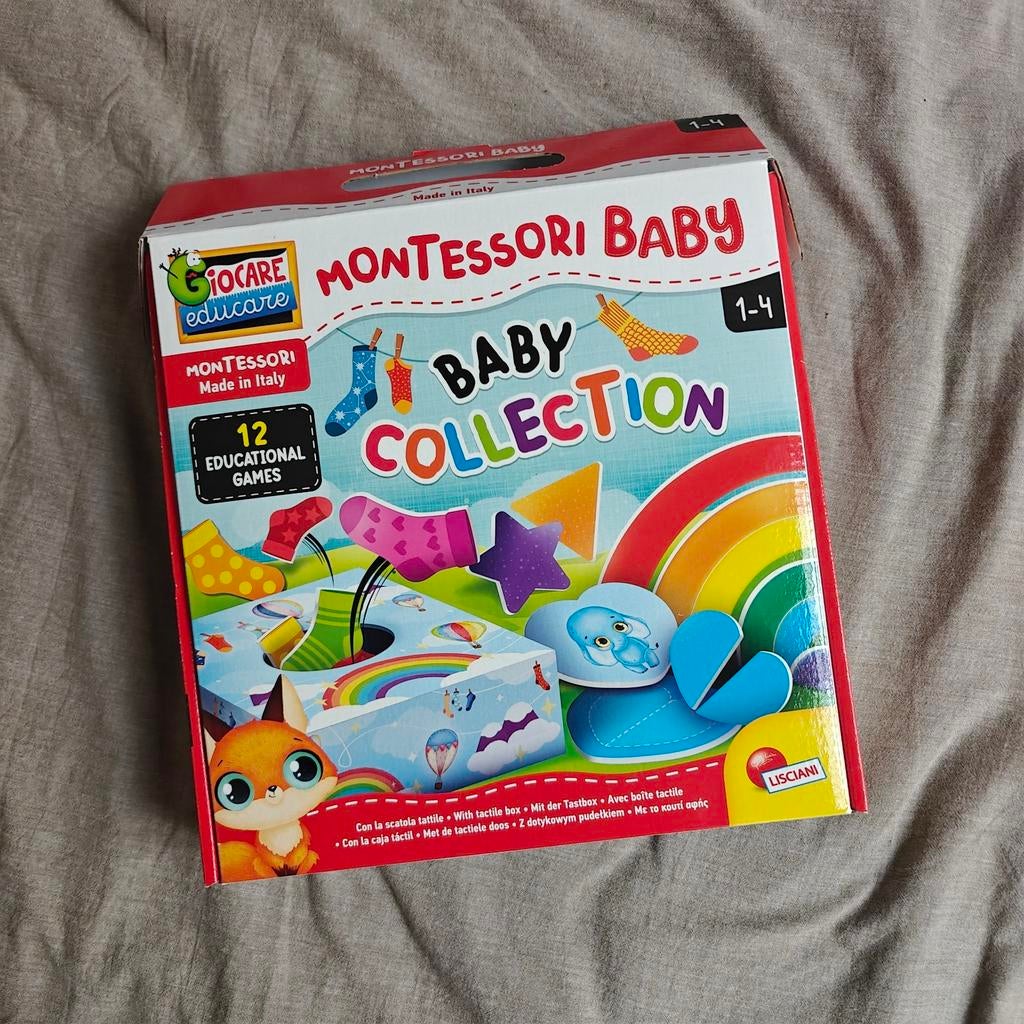 Montessori-spellen voor kinderen van 1-4 jaar, Ophalen, Zo goed als nieuw