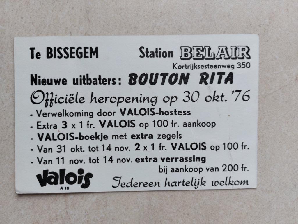 reclamekaart Bissegem, Verzamelen, Ophalen of Verzenden