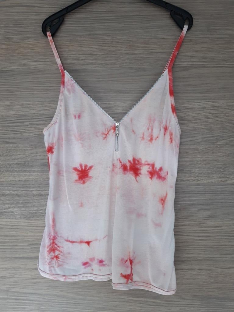 Top rose et rouge taille unique (enfant/ado), Enlèvement ou Envoi, Utilisé, Fille