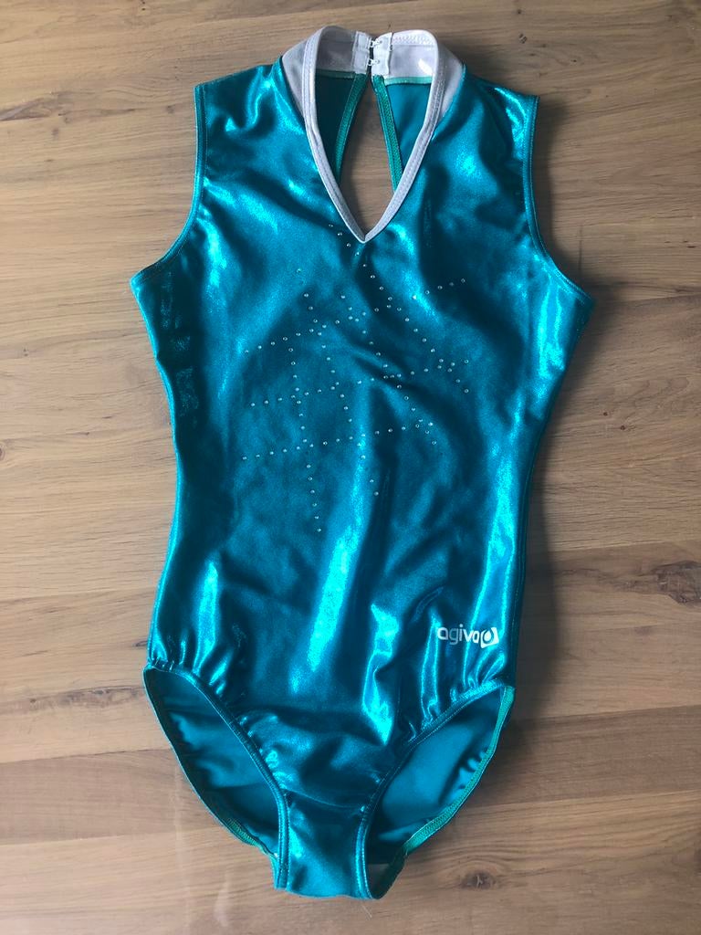 Turnmaillot Agiva maat 14 jaar, Sport en Fitness, Turnen, Ophalen of Verzenden