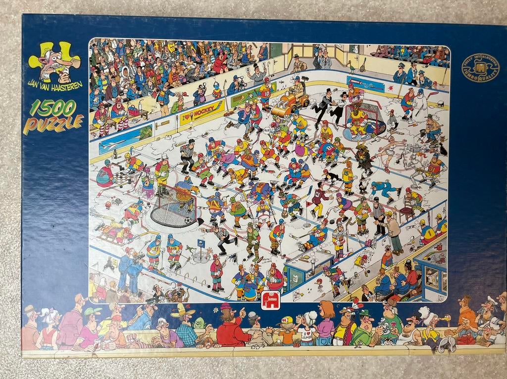 Jan van Haasteren 1500 st - IJshockey, Enlèvement ou Envoi, Comme neuf