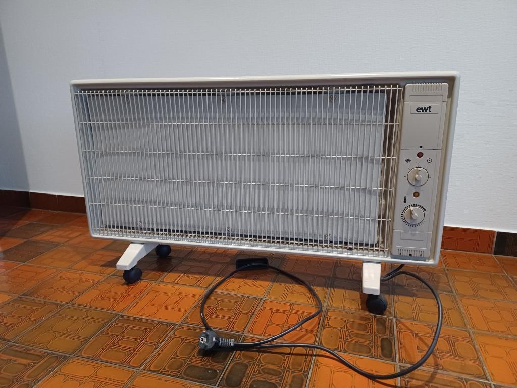 Electriche verwarmingstoestel, Ophalen