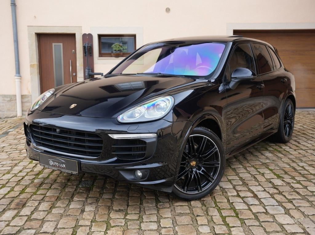 Porsche Cayenne Diesel/SportDesign/Cam 360°/Sièges ventilés, Auto's, Porsche, Automaat, Cayenne, Zwart, Bedrijf