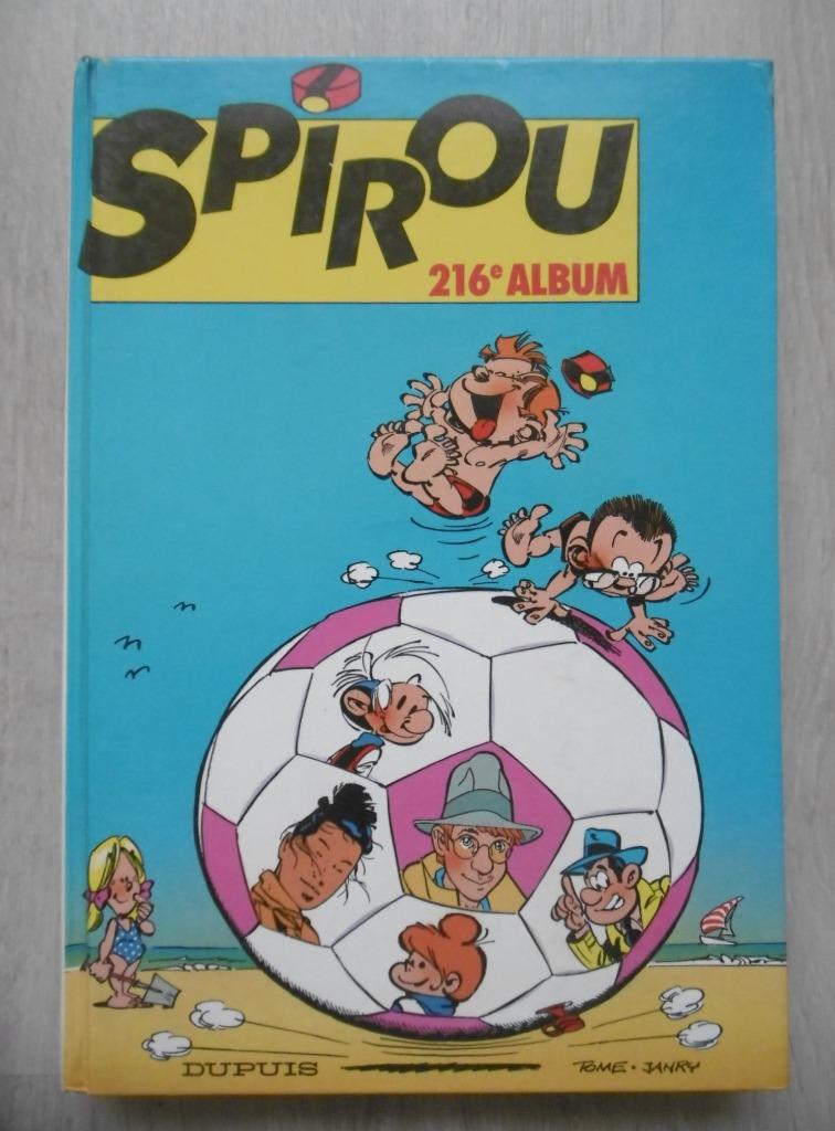 Recueil Spirou 216 (hebdos 2826 à 2835) 1992, Livres, BD, Enlèvement ou Envoi, Une BD, Utilisé, Collectif