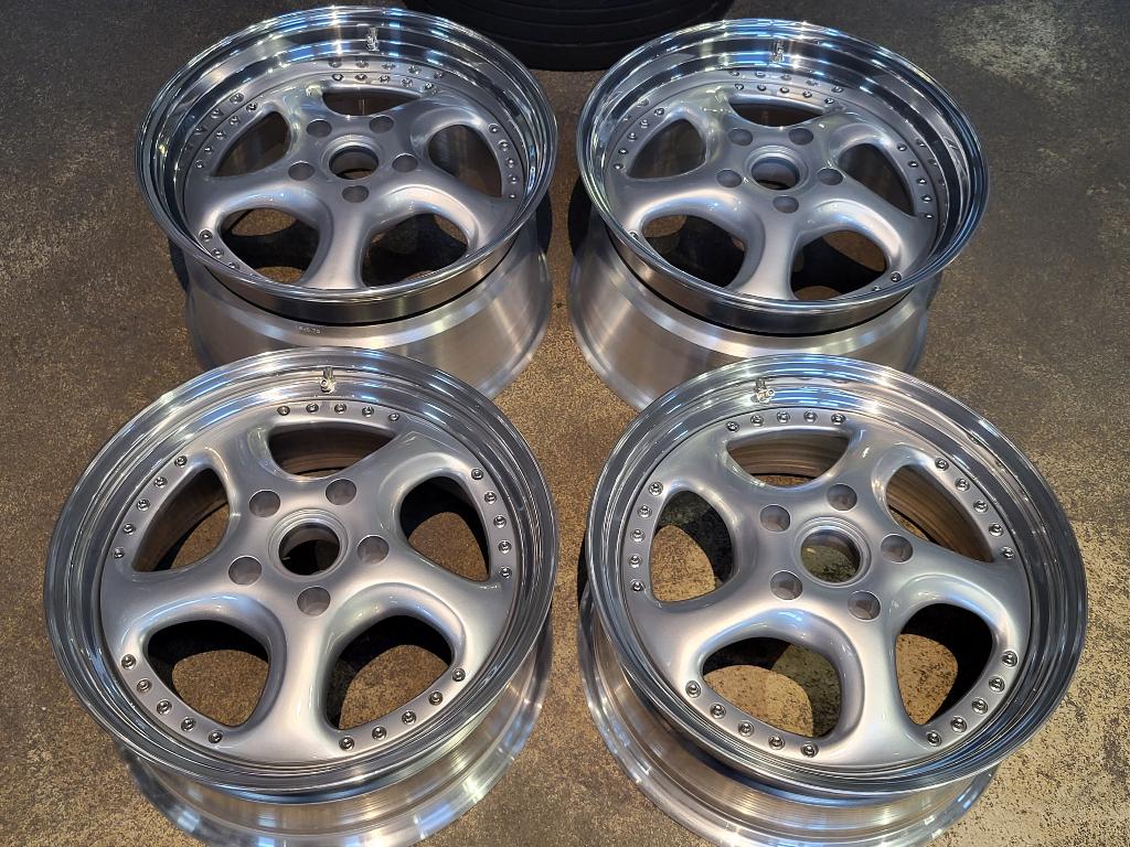 PORSCHE 964 993 nieuwe RH Artec 3-delig 8 + 10 x 18", Autos : Pièces & Accessoires, Pneus & Jantes, Jante(s), 18 pouces, Véhicule de tourisme