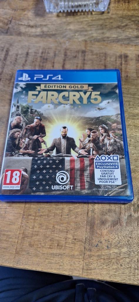 Jeu PS4 Farcry 5 Edition Gold, Consoles de jeu & Jeux vidéo, Enlèvement, Comme neuf