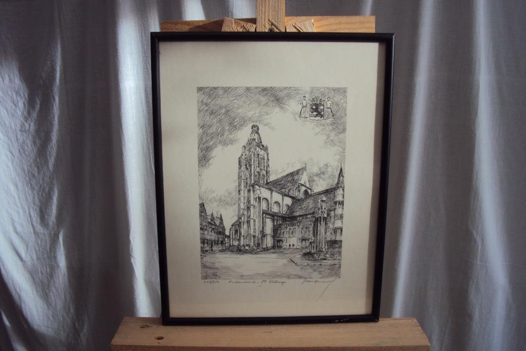 ets, Antiek en Kunst, Kunst | Etsen en Gravures, Ophalen