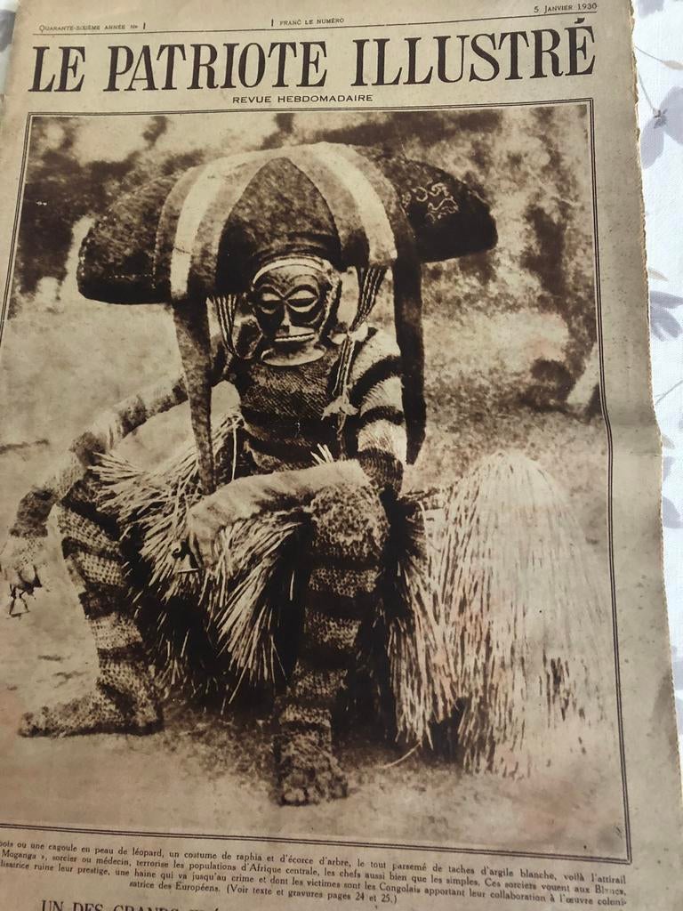 Le patriote illustré janvier 1930, Collections, Enlèvement ou Envoi