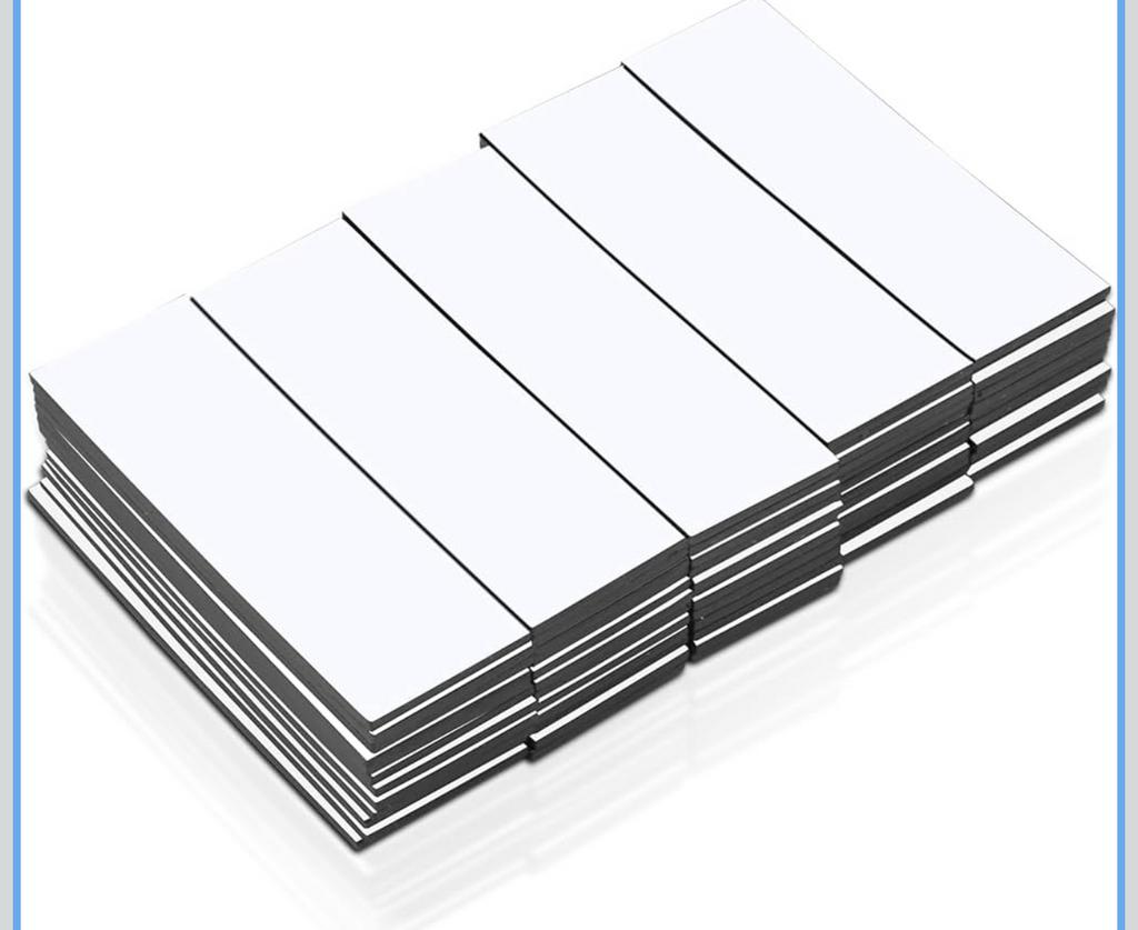 Magnetische etiketten, beschrijfbaar, verpakking van 80 st, Enlèvement, Comme neuf