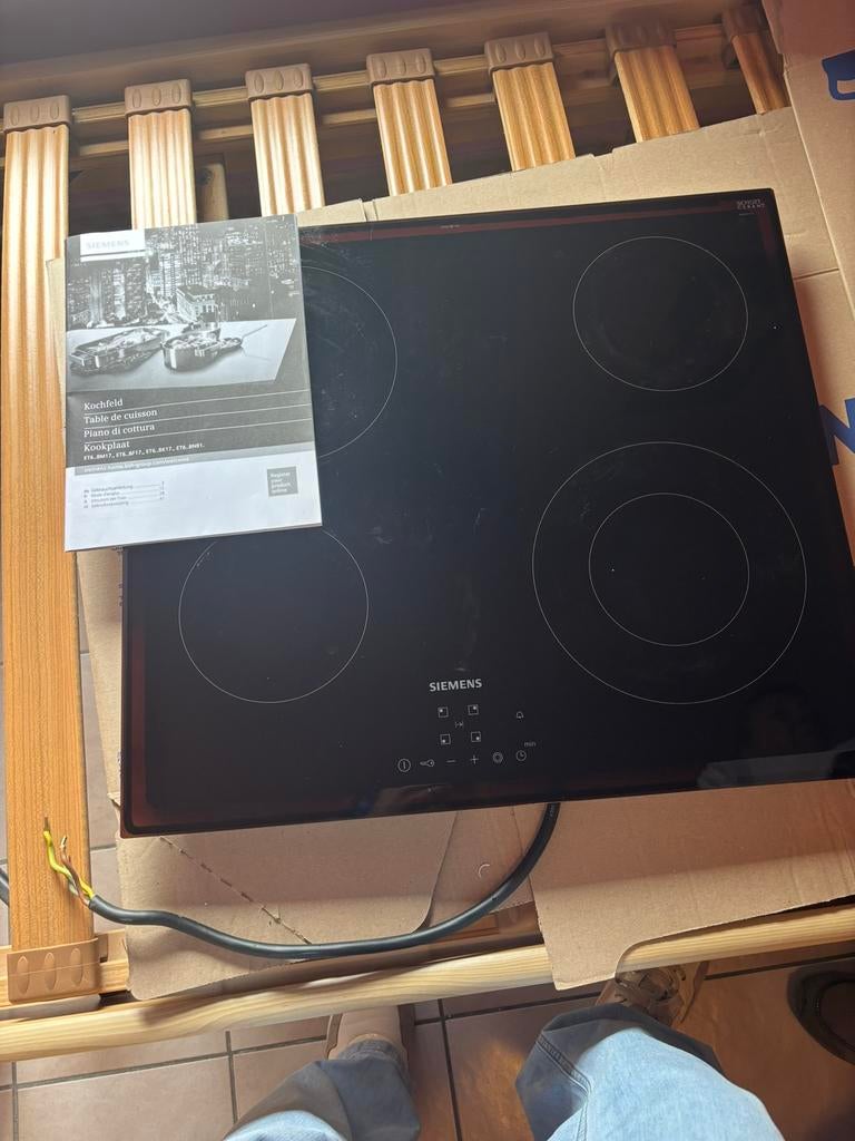Siemens, Elektronische apparatuur, Kookplaten, Ophalen, Gebruikt