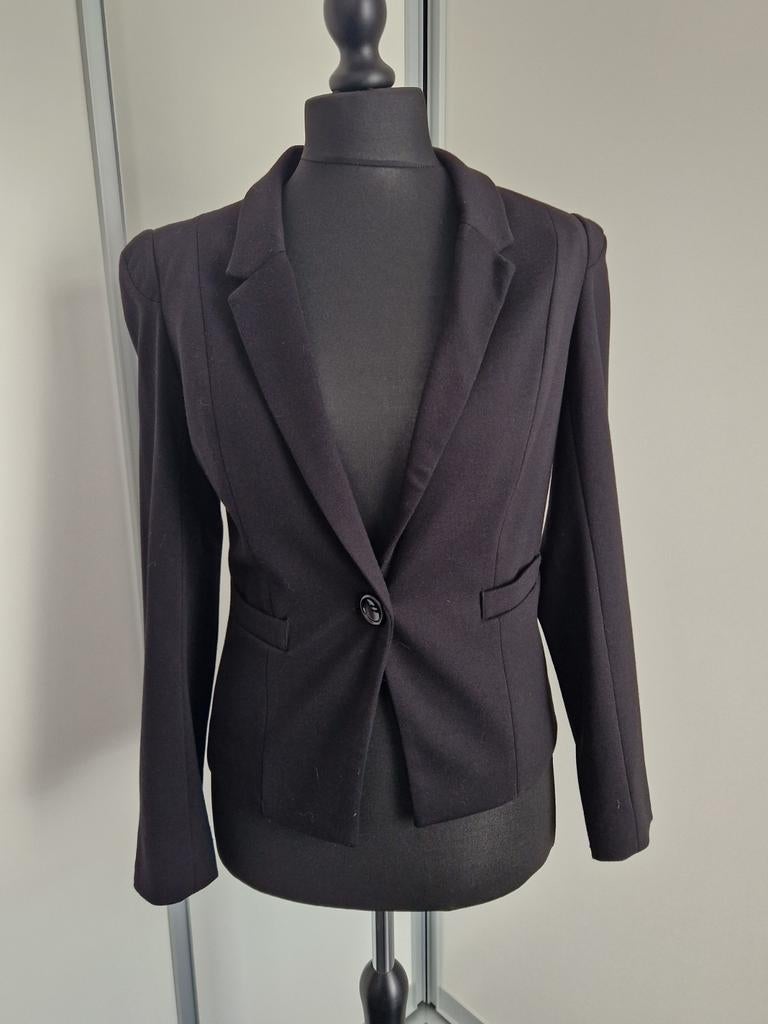 Blazer/Veste/tailleur, longues manches, noir, taille 40, Vêtements | Femmes, Vestes & Costumes, Comme neuf, Taille 38/40 (M), Noir
