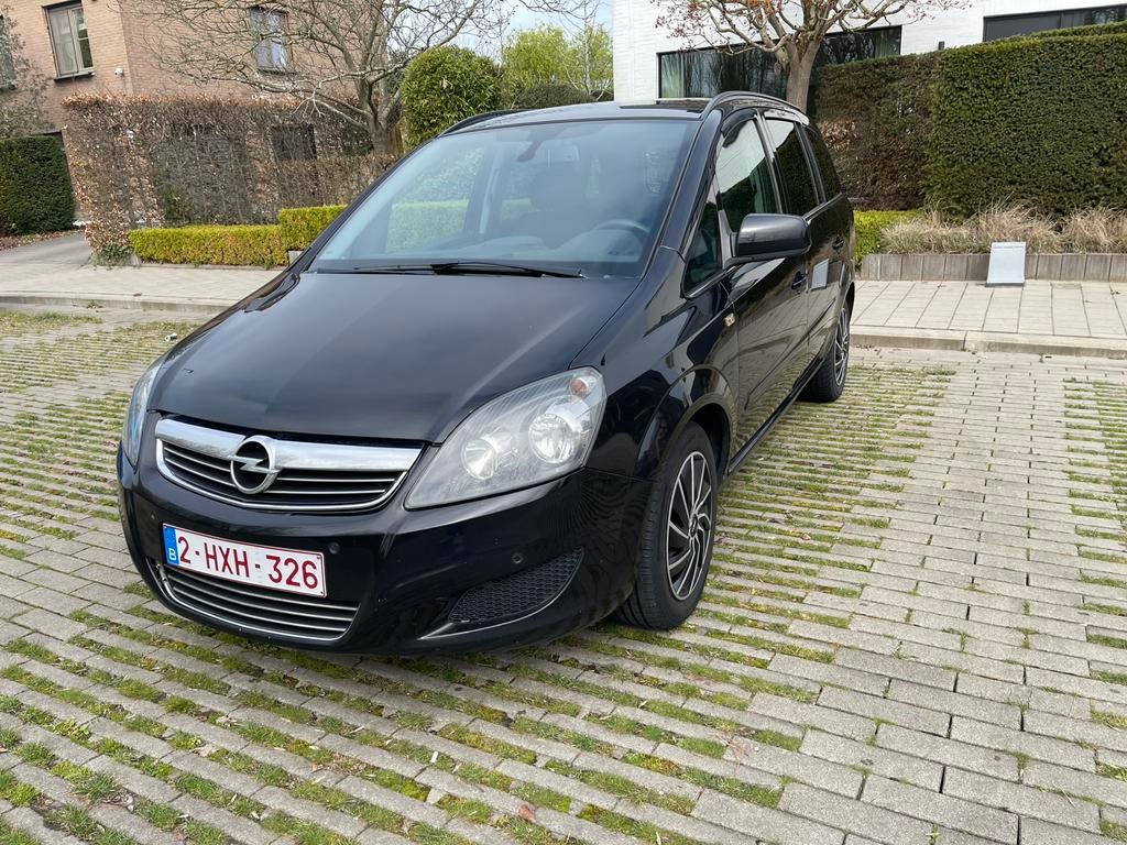 Opel Zafira 2011 euro 5 avec 7 plaques, Autos, Opel, Capteur de stationnement, Euro 5, Achat, 7 places