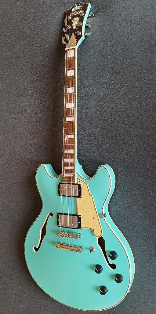 Neuve D'Angelico Premier Mini DC Surf Green, Musique & Instruments, Instruments à corde | Guitares | Électriques, Enlèvement, Gibson