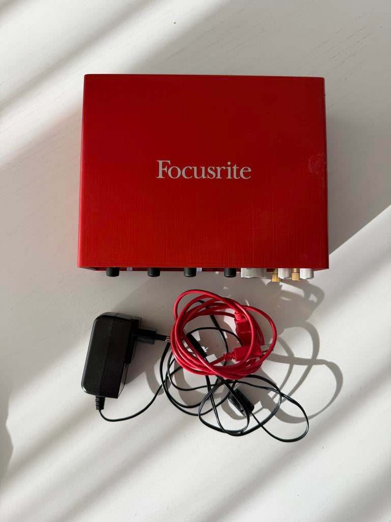 Scarlett Focusrite 18i8 2nd Gen Audio Interface, Ophalen of Verzenden, Zo goed als nieuw, Audio