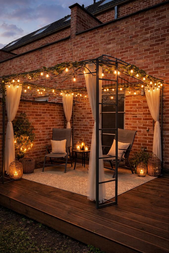 Pergola metalen, Ophalen, Zo goed als nieuw