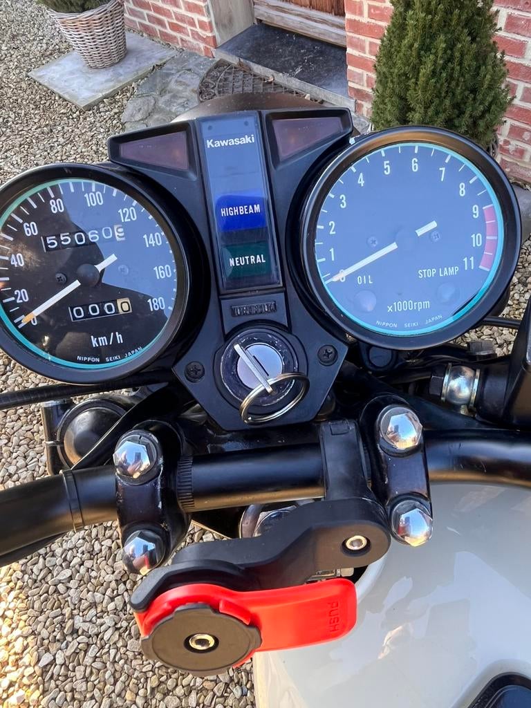 Mooie kawasaki 440 ltd belt drive, Motoren, 2 cilinders, Particulier, Overig, Minimaal motorrijbewijs A2