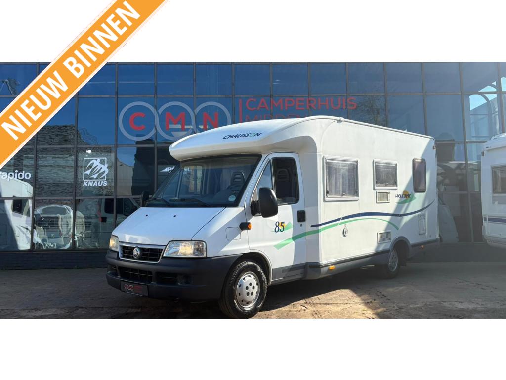 Chausson Welcome 85, Fiat ducato, Caravanes & Camping, Camping-cars, Auvent, Jusqu'à 4, 6 à 7 mètres, Boîte manuelle