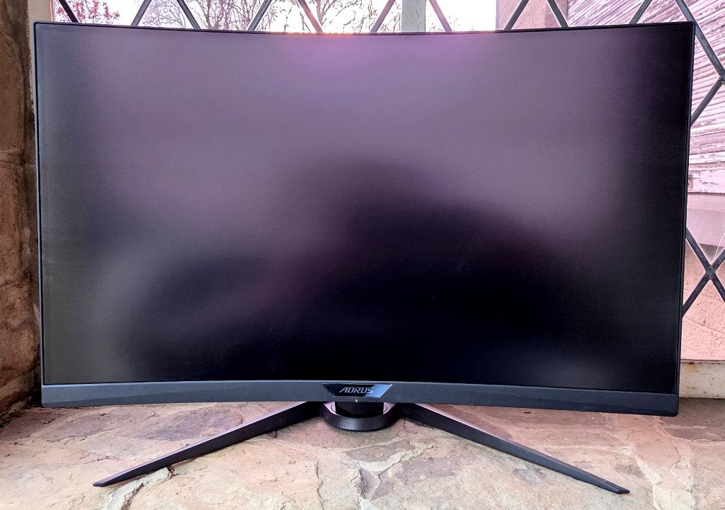 Ecran Gaming GIGABYTE AORUS C27Q, Informatique & Logiciels, Moniteurs, Gaming, Moins de 1 ms, Comme neuf, Enlèvement