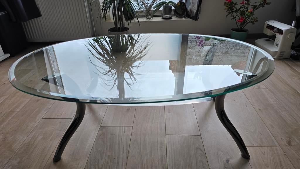 À vendre – Table basse en verre, Maison & Meubles, Enlèvement ou Envoi