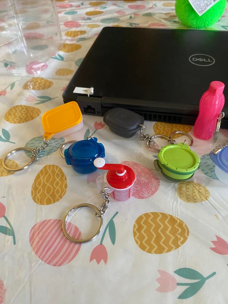 Tupperware sleutelhangers, Collections, Enlèvement ou Envoi, Comme neuf