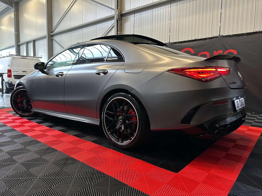Mercedes-Benz CLA 45 AMG 45S Turbo 421 PK ! Panoramisch dak/, Auto's, Mercedes-Benz, Automaat, 2175 kg, Gebruikt, 4 cilinders