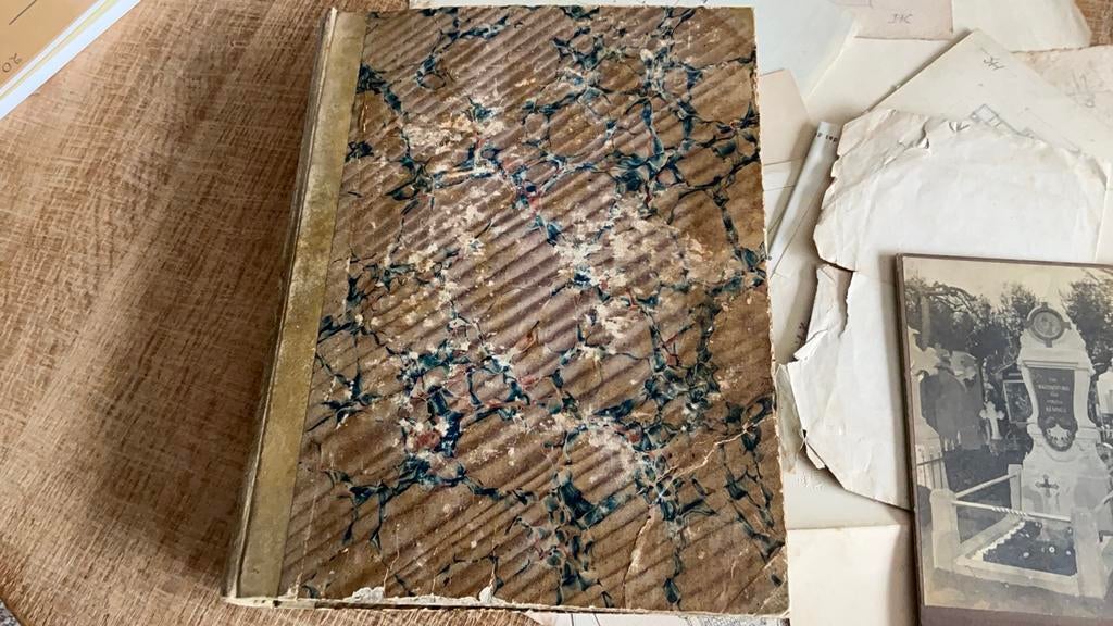 Origineel schetsenboek architect HENDRIK KENNES (1823-1913), Ophalen of Verzenden, Origineel