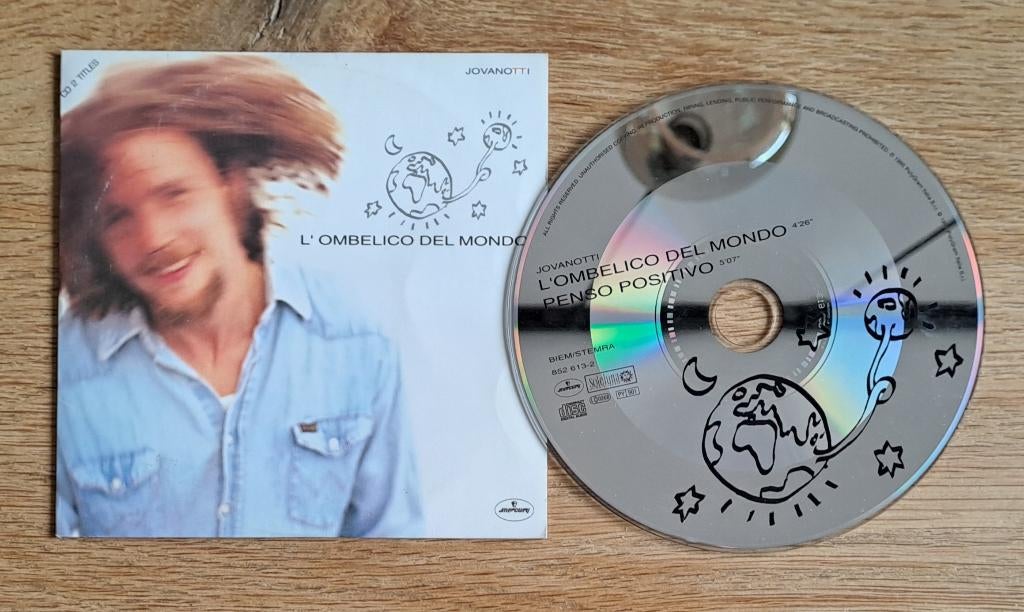 Jovanotti - L'Ombelico Del Mono, Cd's en Dvd's, Cd Singles, 1 single, Ophalen of Verzenden, Gebruikt, Hiphop en Rap