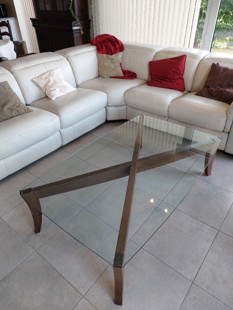 Table basse Natuzzi, Enlèvement, Utilisé, Chêne