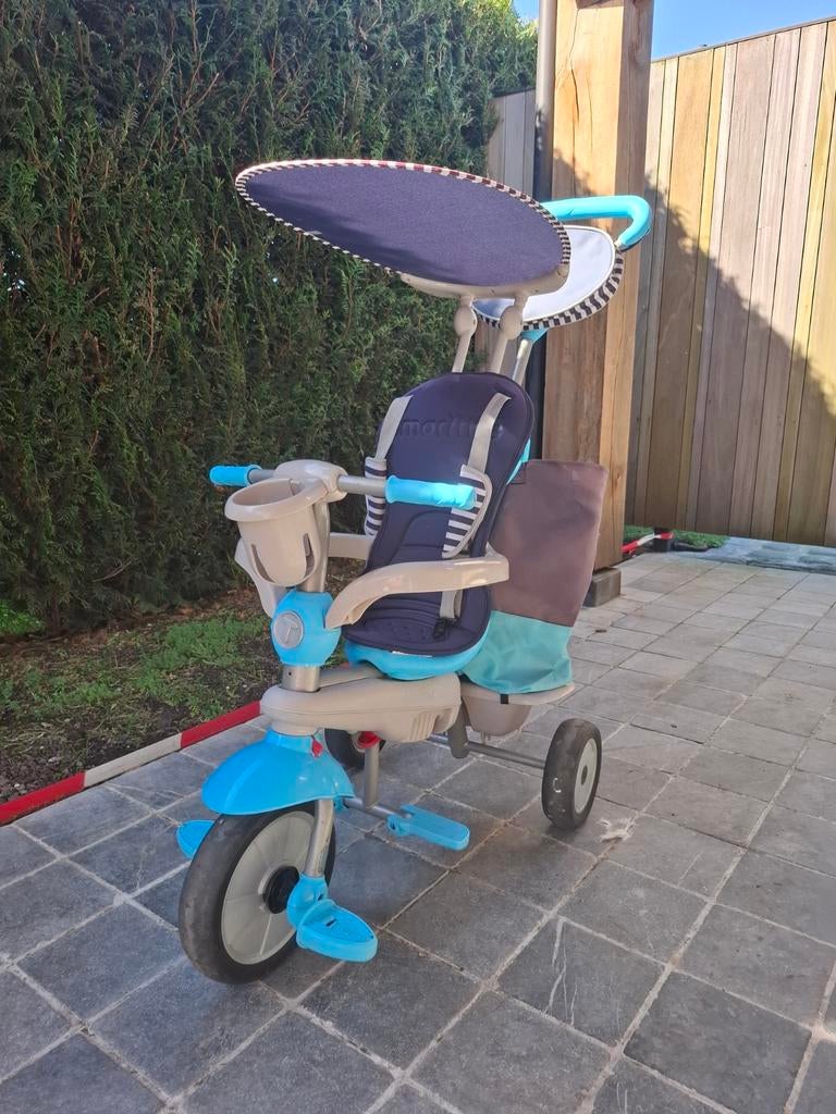 Smartrike driewieler, Ophalen, Duwstang