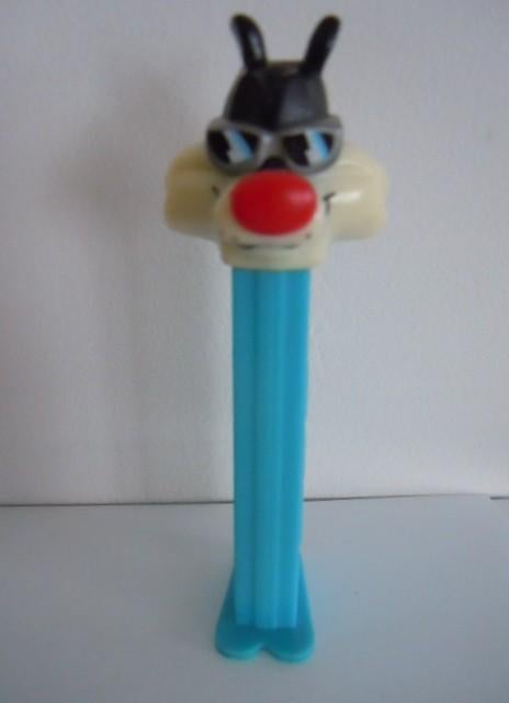 PEZ dispenser Sylvester met bril 1998, Verzamelen, Ophalen of Verzenden, Gebruikt