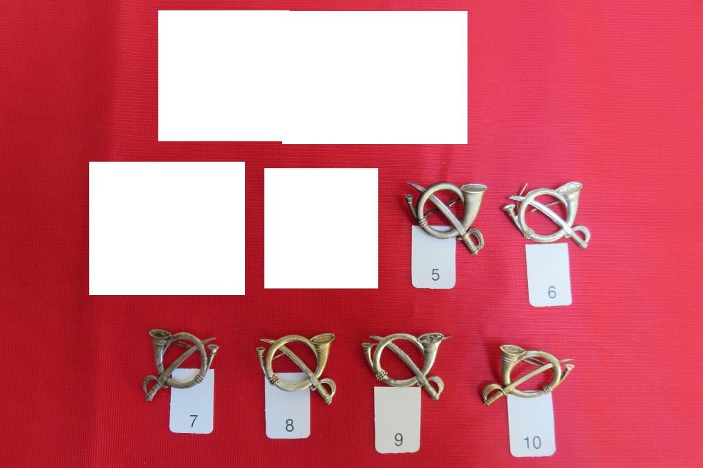 Insigne métallique Chasseurs à Ch. - 1939, Collections, Enlèvement ou Envoi, Armée de terre, Emblème ou Badge