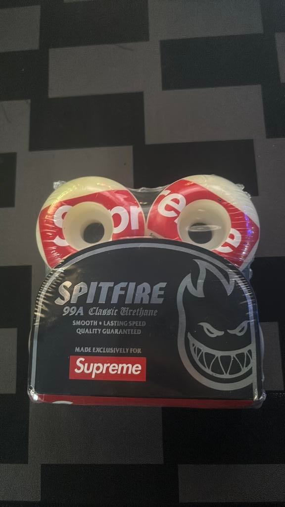 Spitfire x supreme skateboard wielen, Sport en Fitness, Ophalen, Nieuw, Overige typen