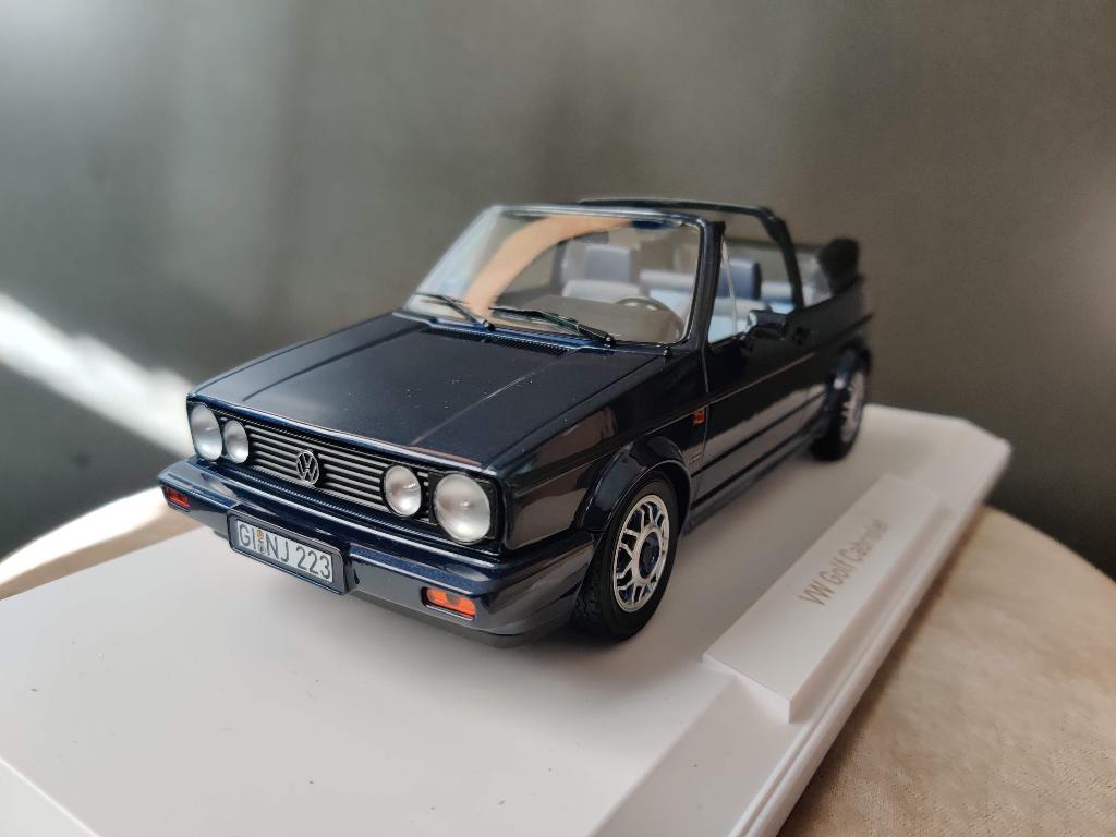 Volkswagen Golf cabriolet Quartett 1992 Norev 1:18e neuve., Hobby & Loisirs créatifs, Enlèvement ou Envoi, Neuf, Voiture, Norev