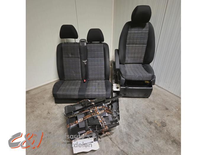 Stoelen + Bank (compleet) van een Mercedes Vito, Auto-onderdelen, Gebruikt, -, Ophalen of Verzenden, -