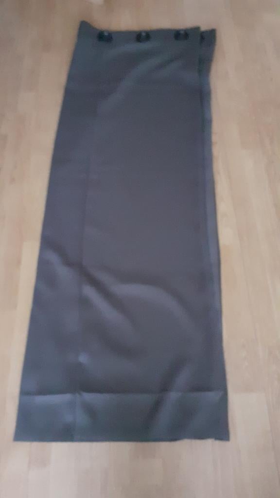 2 tentures occultant, Maison & Meubles, Ameublement | Rideaux & Stores à lamelles, Enlèvement, Gris