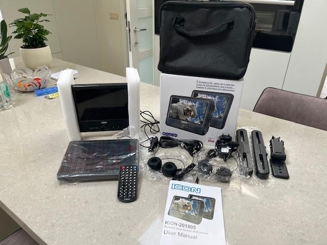 Double lecteur DVD pour la voiture, Enlèvement, Comme neuf