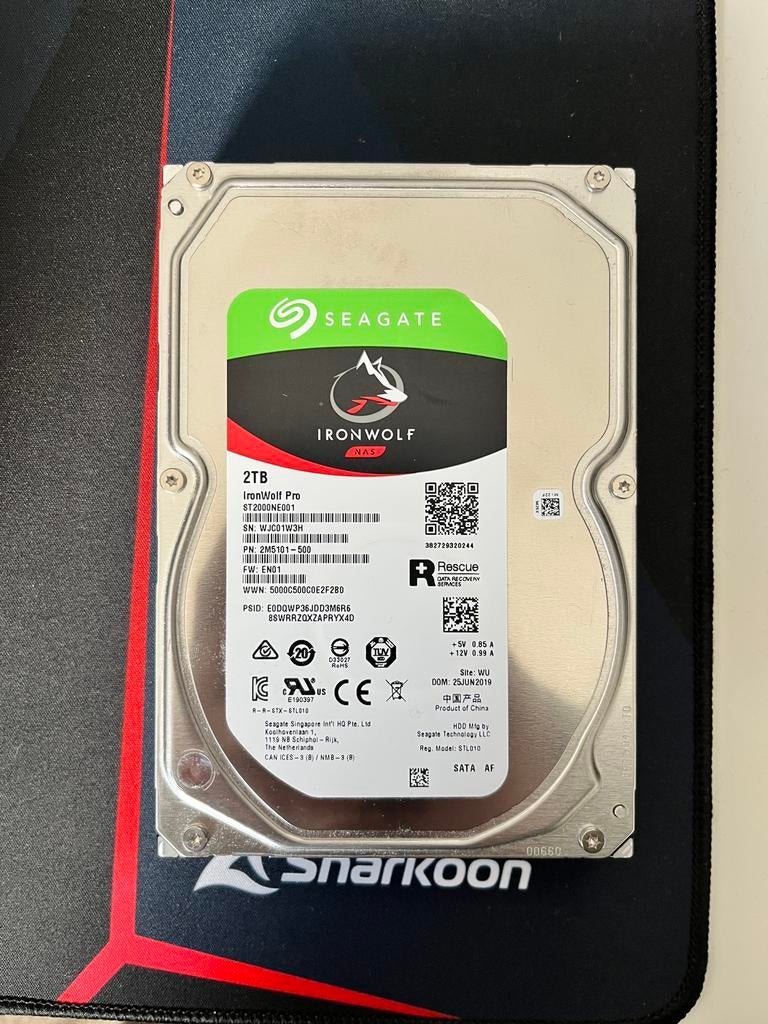 Seagate Ironwolf - 2TB, Enlèvement, Comme neuf, NAS