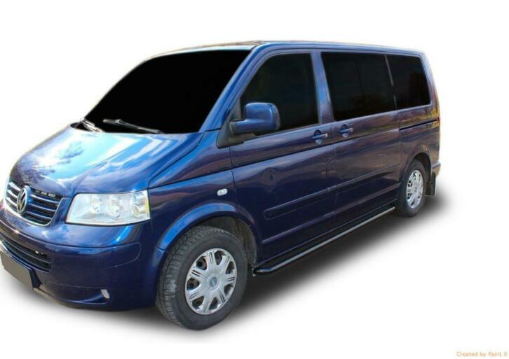 Side bars ZWART Volkswagen Transporter T5 SWB NIEUW !!!!, Volkswagen, Nieuw, Jan Sangerslaan 16, MBG