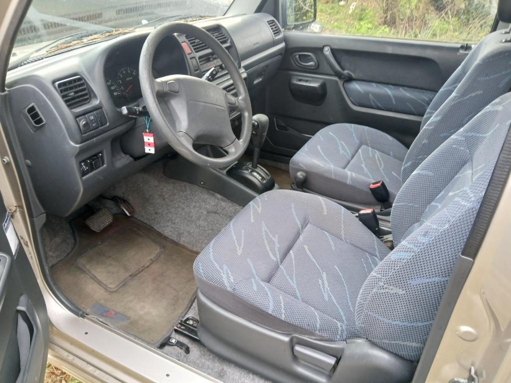 suzuki jimny #4x4# 1300cc benzine !!automaat!! gekeurd, Autos, Suzuki, Argent ou Gris, Achat, Entreprise, 1300 cm³