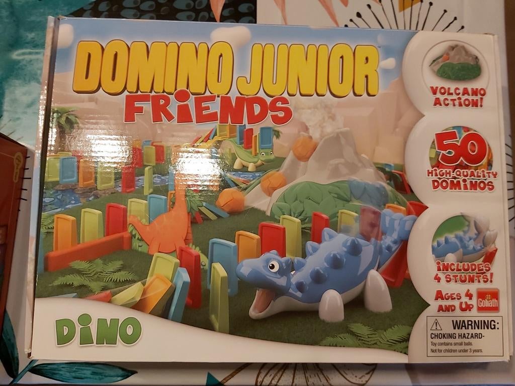 Domino dinosaures, Ophalen