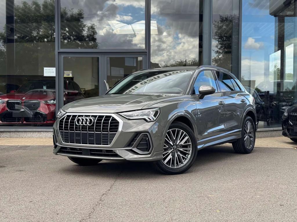 Audi Q3 35 TFSI - S line / BLINDSPOT / CAM / VERW / NAVI, Argent ou Gris, Achat, Entreprise, Noir