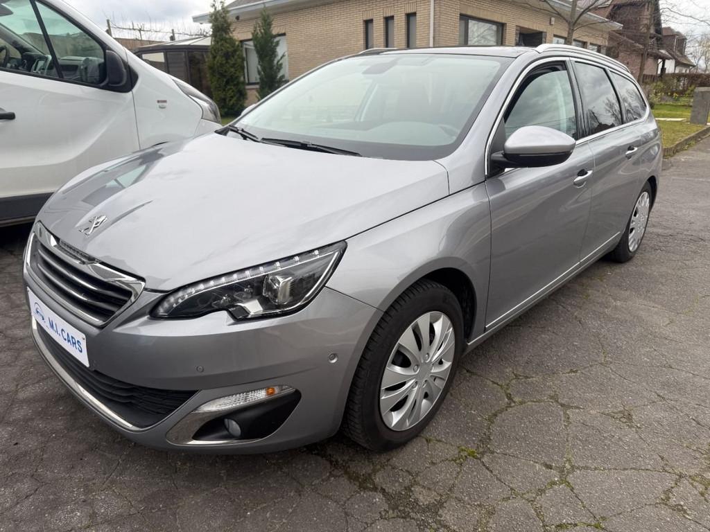 Peugeot 308 SW Allure 64000KM FULL (bj 2014, automaat), Auto's, Gebruikt, Euro 6, 1199 cc, 3 cilinders